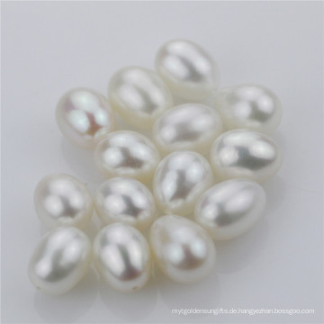 Snh weiße Art und Weise Tropfen lose Perlen Großverkauf